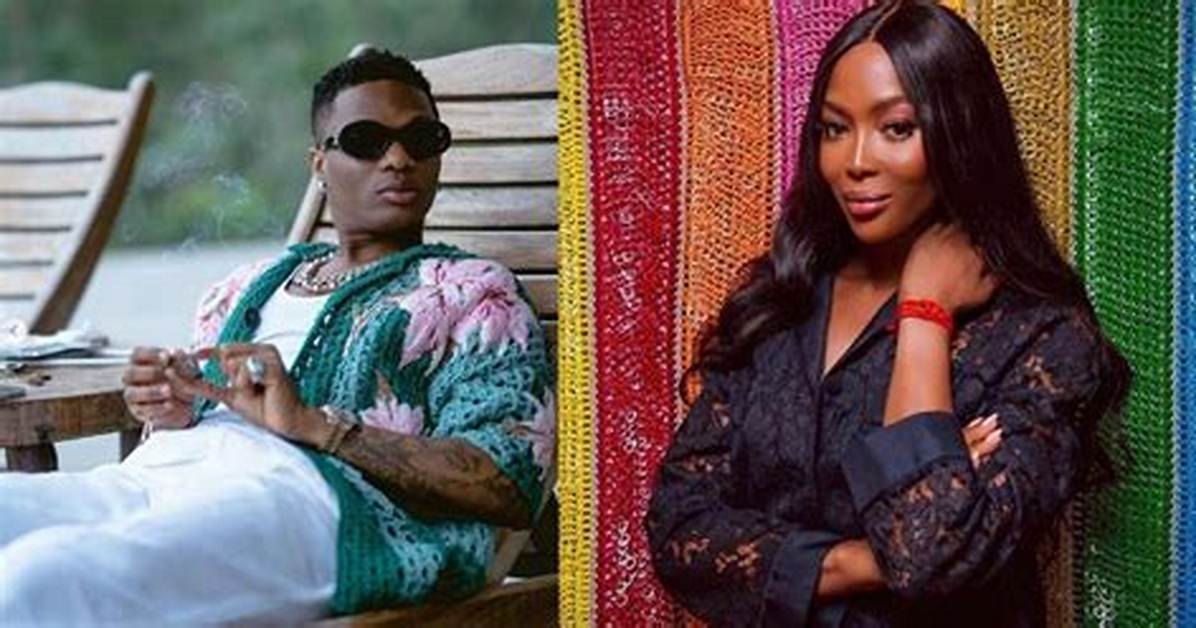 Throwback Video Where Naomi Campbell Acknowledged Wizkid as a Philanthropist