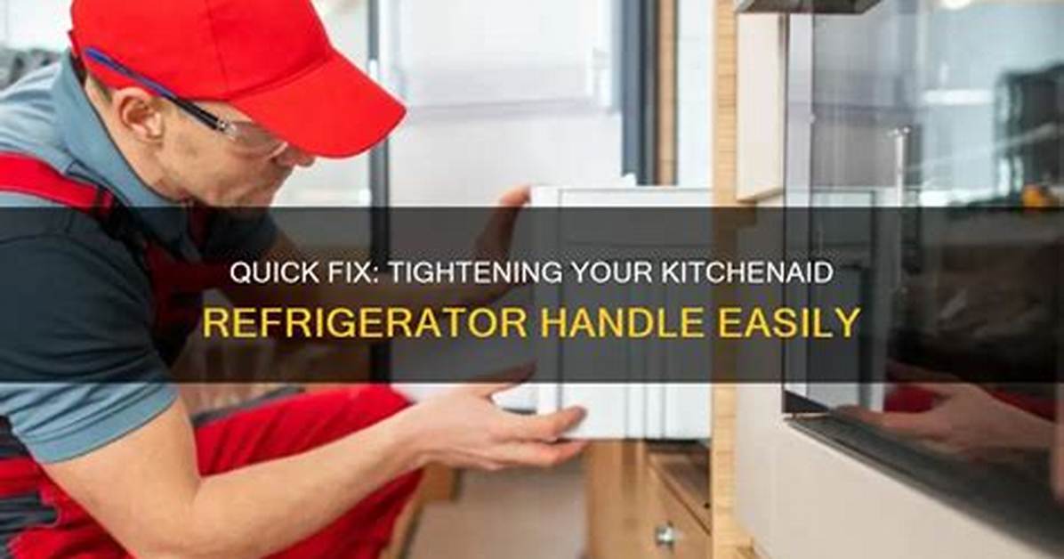 Tightening the Handle on a Kitchenaid Superba Double