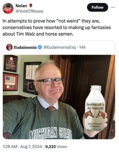 Tim Walz Drinks Horse Semen: Understanding the Controversy and Its Impact