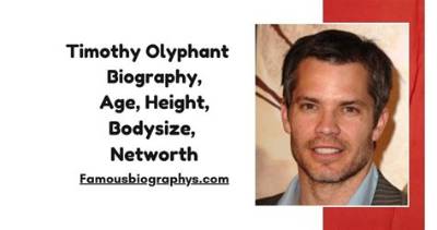 Timothy David Murrell Height, Weight, Net Worth, Age, Birthday, Wikipedia, Who, Nationality, Biography