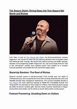 Tom Segura Sr: a Deep Dive into His Life and Legacy