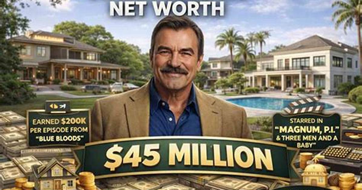 Tom Selleck Net Worth 2022