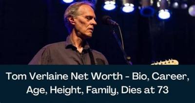 Tom Verlaine Net Worth