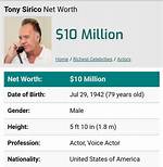 Tony Sirico Net Worth