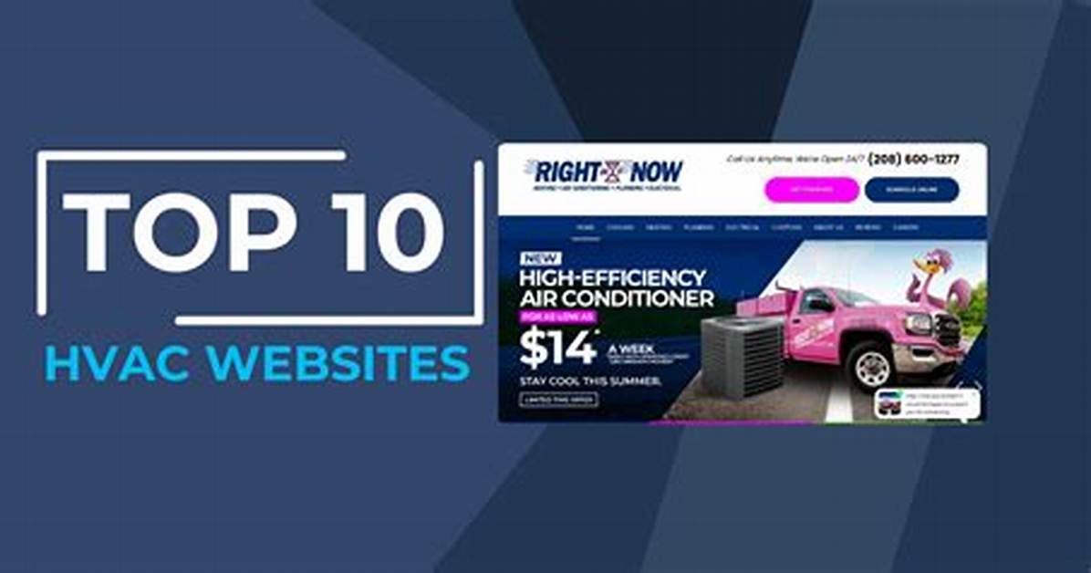 Top 10 Best Hvac Websites for Professionals and Homeowners in 2023