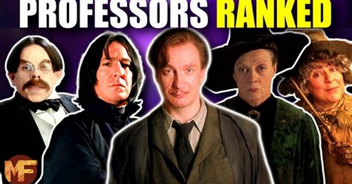 Top 15 Best Professor
