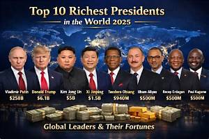 Top 20 Richest Presidents in the World 2024: Wealth, Power, and Influence