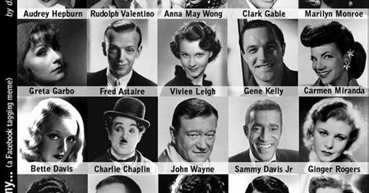 Top Silver Screen Stars of The