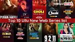 Top Ullu Web Series: Complete List & More!