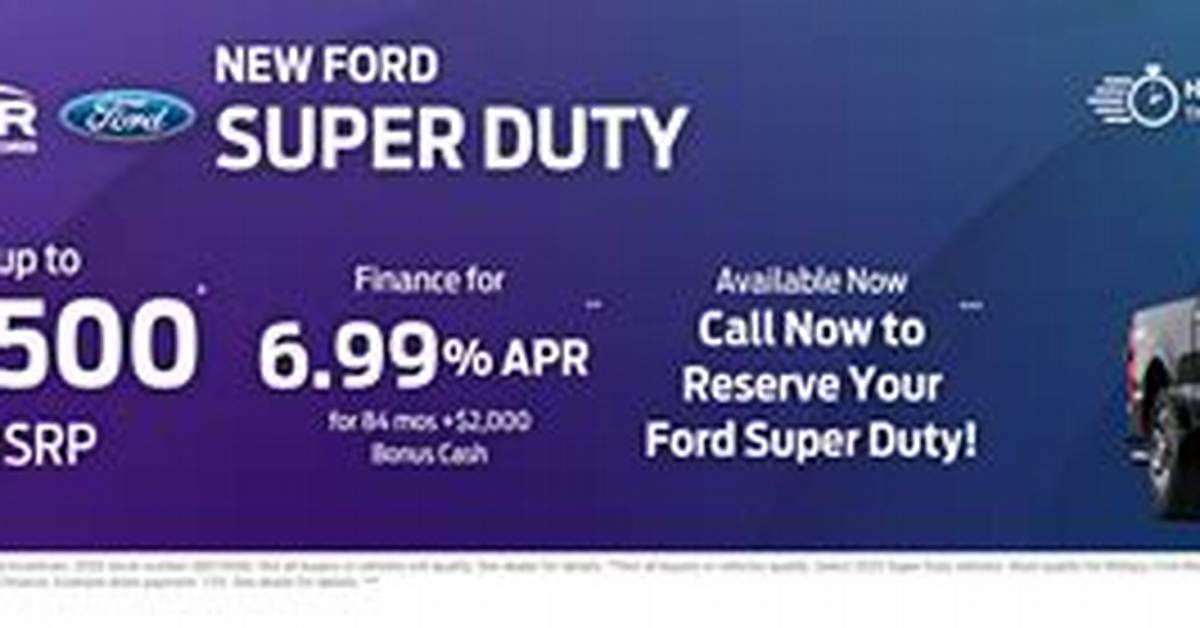 Top Willard Ford Deals & Offers Now!