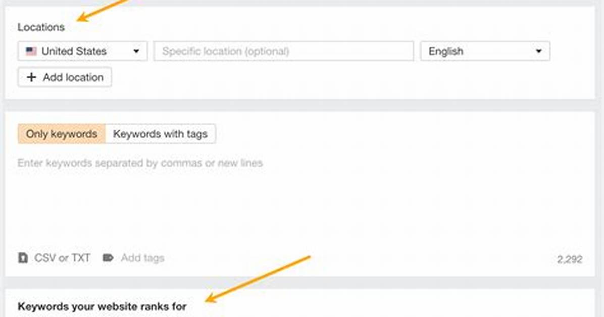 Track Your Keywords And