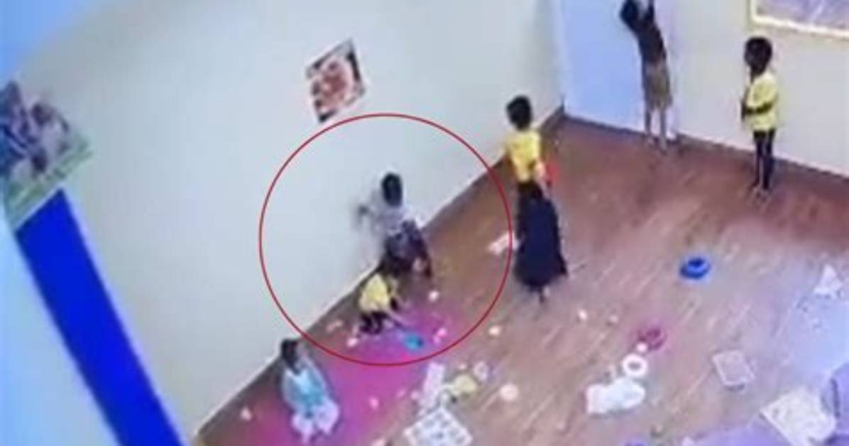 Tragic Cctv Leak Disturbing Footage of Child Abuse