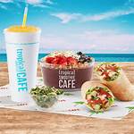Tropical Smoothie Cafe Peaches N Silk Smoothie