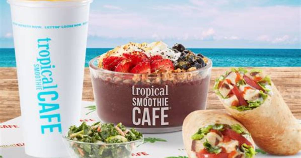 Tropical Smoothie Cafe Peaches N Silk