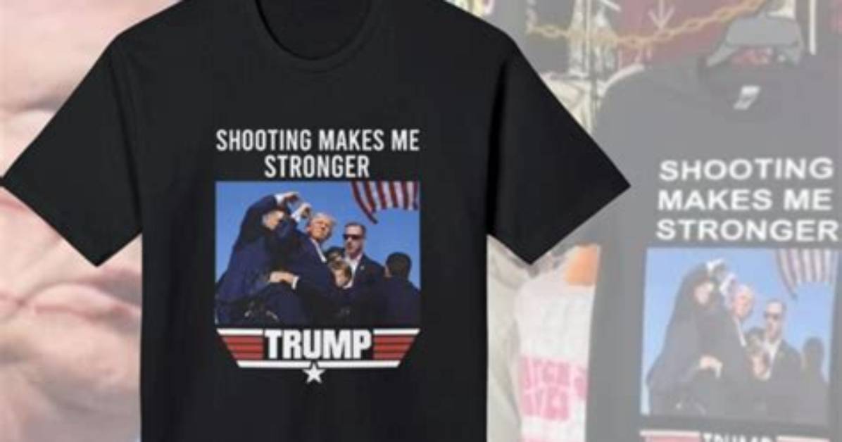 Trump Shooter Shirt: a Controversial Fashion Statement