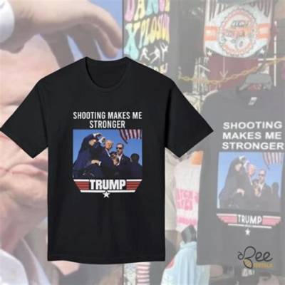 Trump Shooter Shirt: a Controversial Fashion Statement