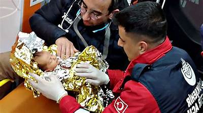 Turkey Earthquake: 10 Days Old Baby Yagiz Ula and Mother Found Alive Afer 90 Hours