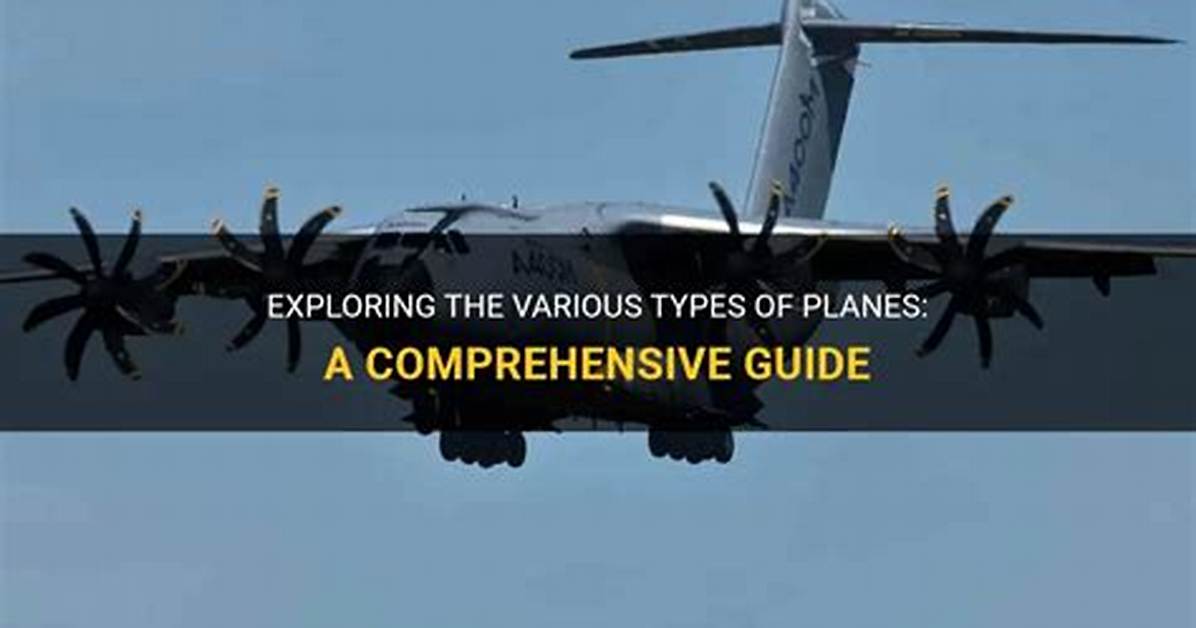 Types of Planes: a Comprehensive Guide to Aviation