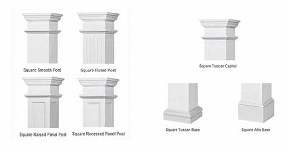Types of Square Columns