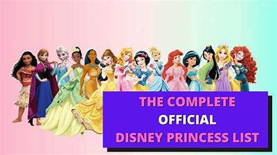 Ultimate Disney Princess Names List: Every Character You Need to Know