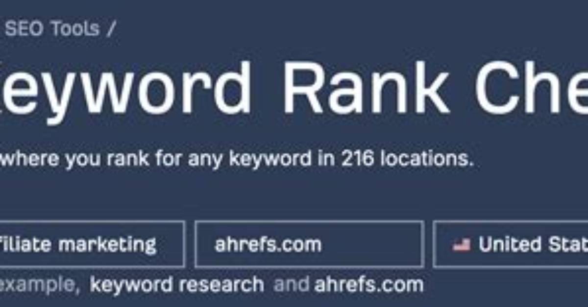 Ultimate Free Keyword Rank Checker Get Accurate Keyword
