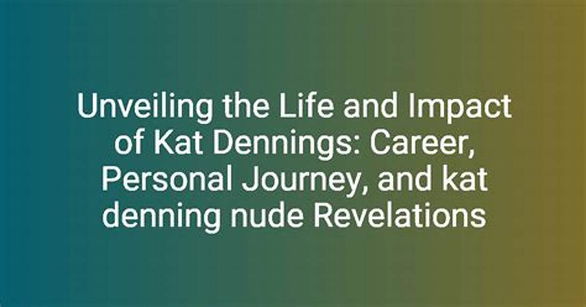 Uncovering Her Journey, Impact, and Surprising Revelations