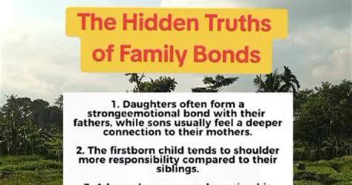 Uncovering Hidden Truths and Family Dynamics
