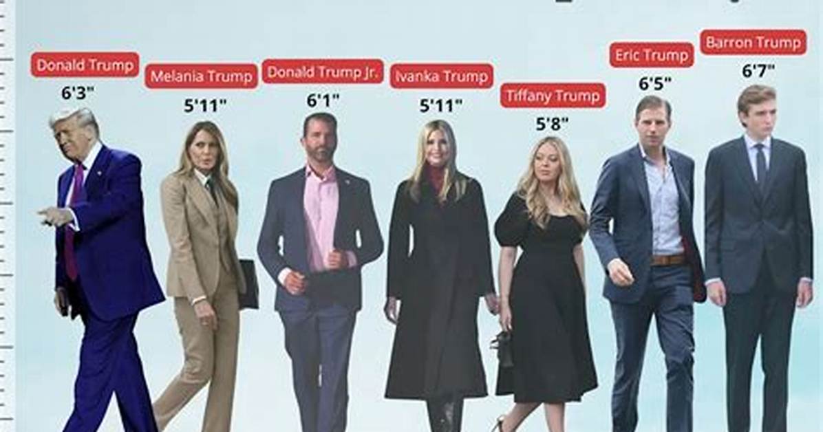 Uncovering the Stature Barron Trump S Height In