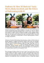 Understanding Ai Undress Online: Risks, Ethics, and Alternatives