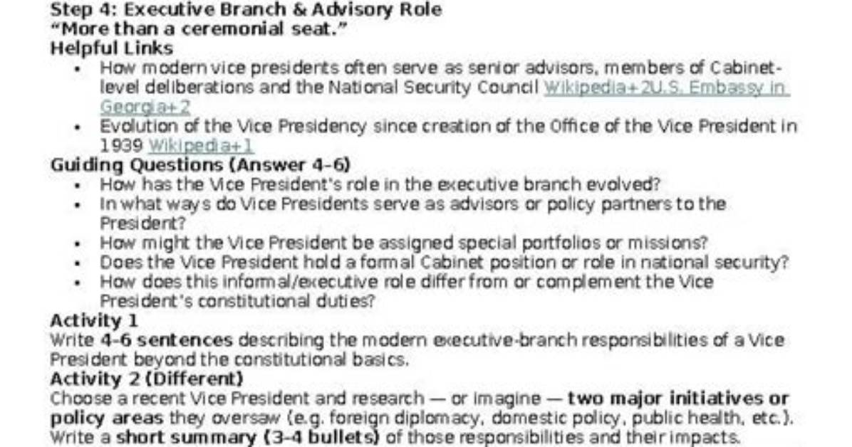 Understanding the Rule: Why President and Vice President Cannot Come from the Same State