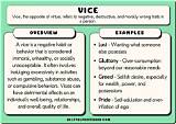 Understanding Vices: What Are Vices and How They Affect Our Lives