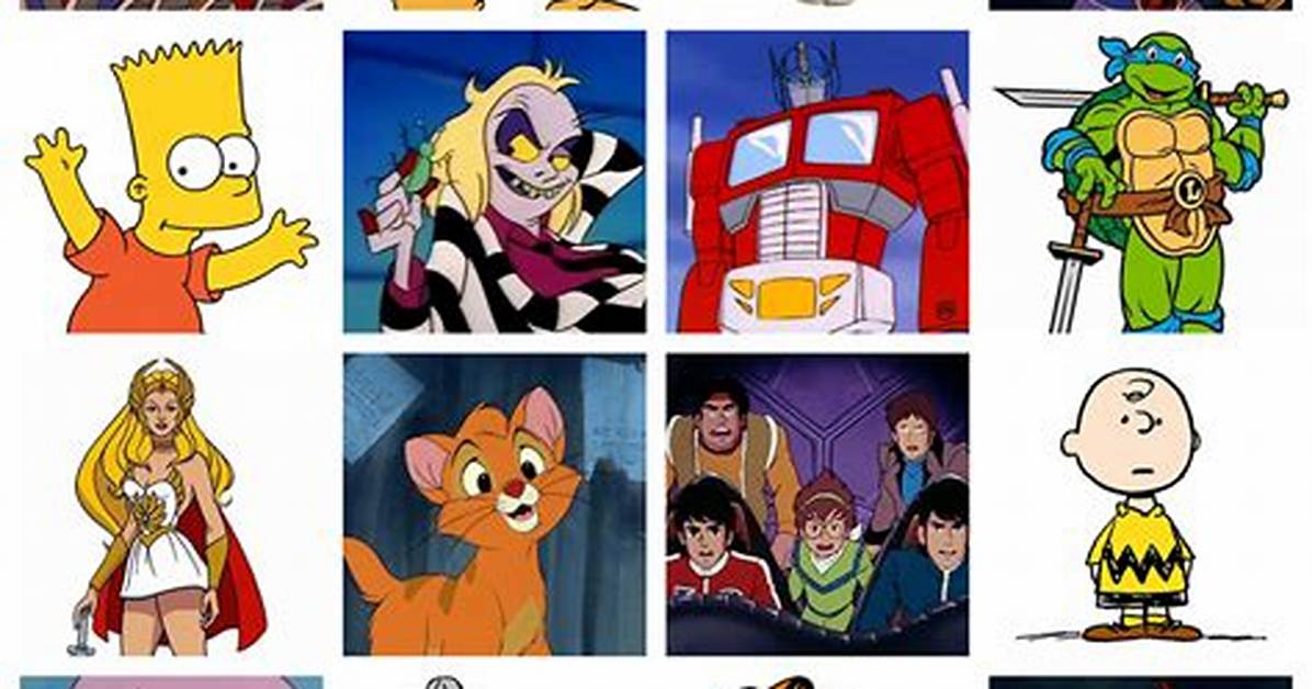 Unforgettable 80'S Characters: a Blast from the Past