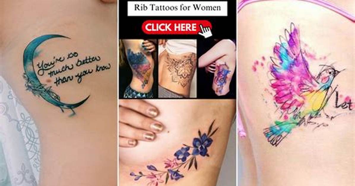 Unforgettable Rib Tattoo Ideas to Express Your Style