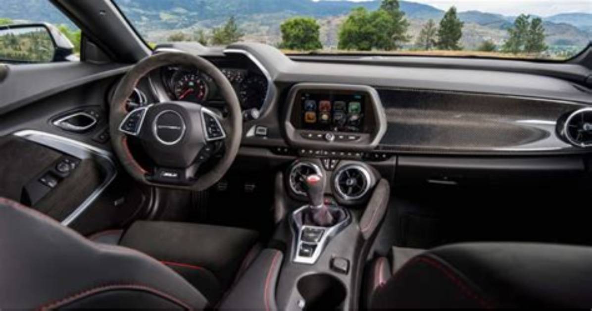 Unleash the Camaro Zl1 Interior: Stunning Details & Features
