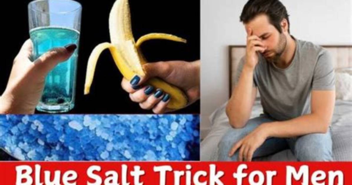Unlocking Male Confidence: the Blue Salt Trick Explained