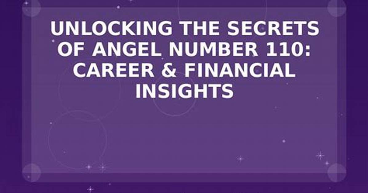 Unlocking Secrets and Discovering Financial Insights
