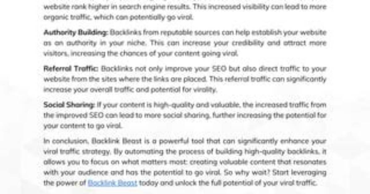 Unlocking the Power of Viral Links: Boost Your Online Presence