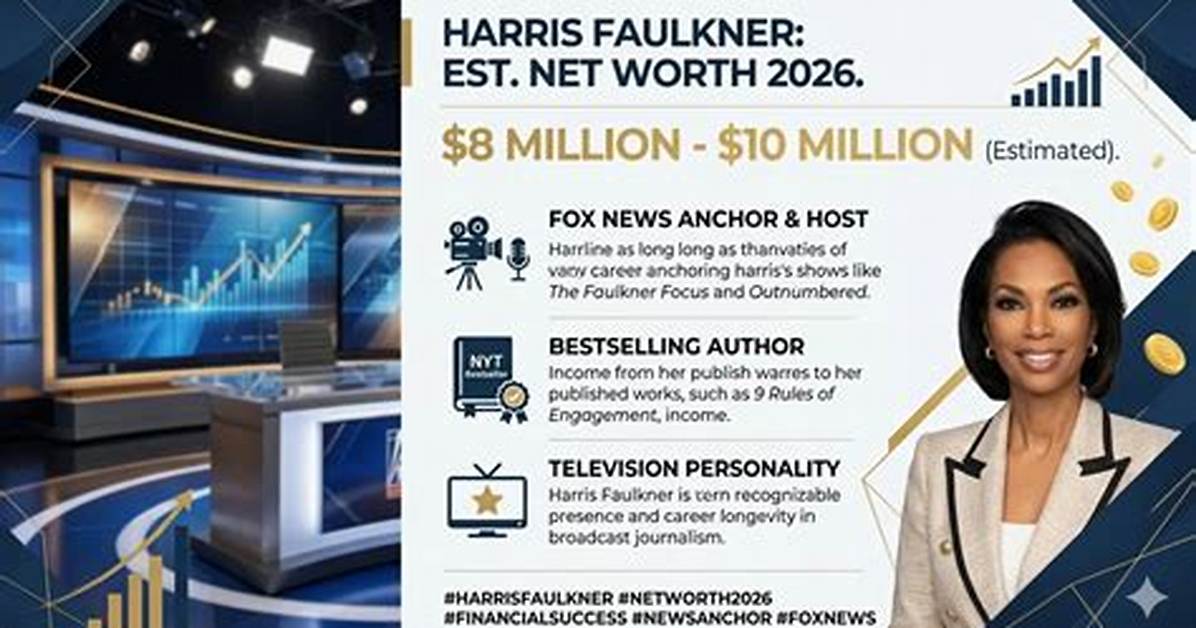 Unveil the Wealth of Harris Faulkner: Exploring Her Net Worth