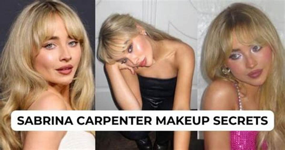 Unveiling Sabrina Carpenter's True Beauty: a Look Behind the Camera