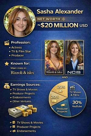 Unveiling Sasha Alexander's Net Worth in 2022: a Comprehensive Insight