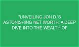 Unveiling Snow Net Worth: a Deep Dive into the Life and Wealth of the Iconic Canadian Artist