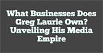 Unveiling the Enigmatic Role of Greg Laurie's Wife: Discoveries and Insights