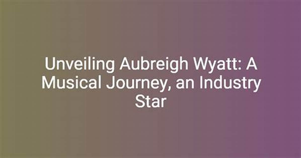 Unveiling the Musical World Of