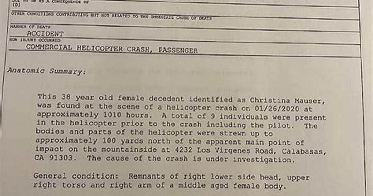 Unveiling the Truth: Giana Bryant Autopsy Report Analysis