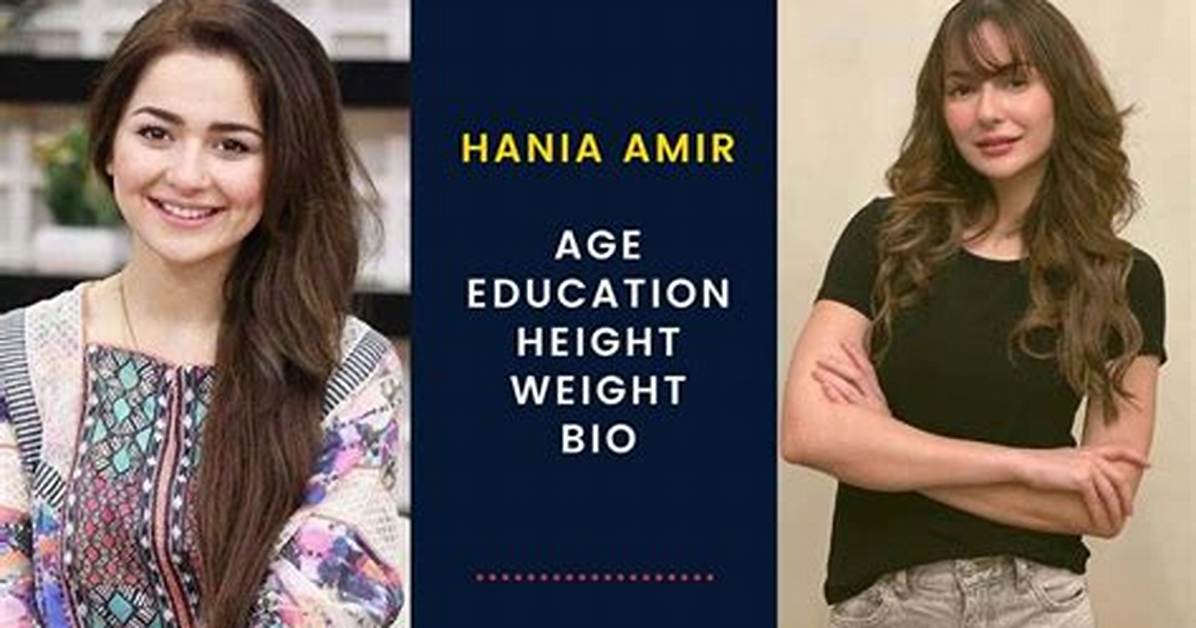Unveiling the Weight Statistics of Hania Aamir