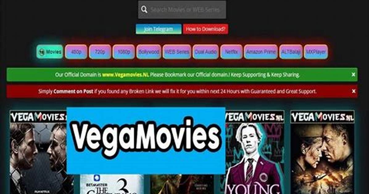 Unveiling the World of Vegamovies Website: Your Ultimate Movie Streaming Destination