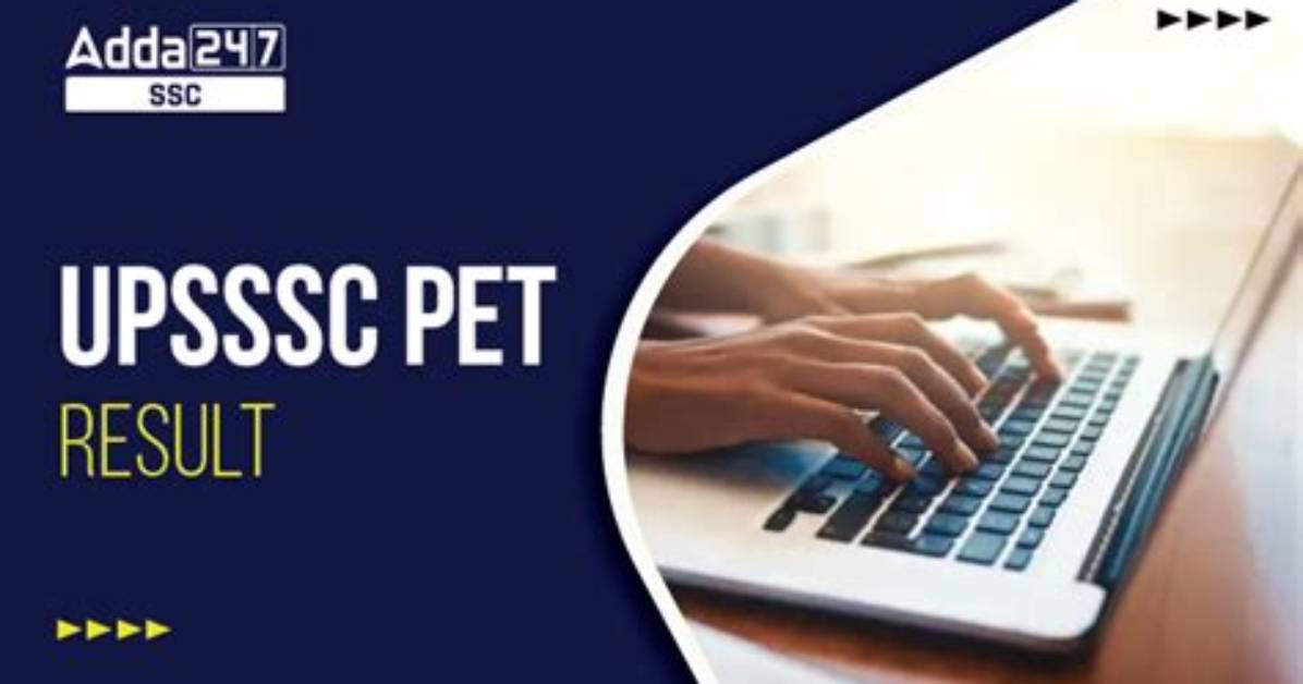 Upsssc Pet Result 2024 Hu a Jari Yaham Karem Da