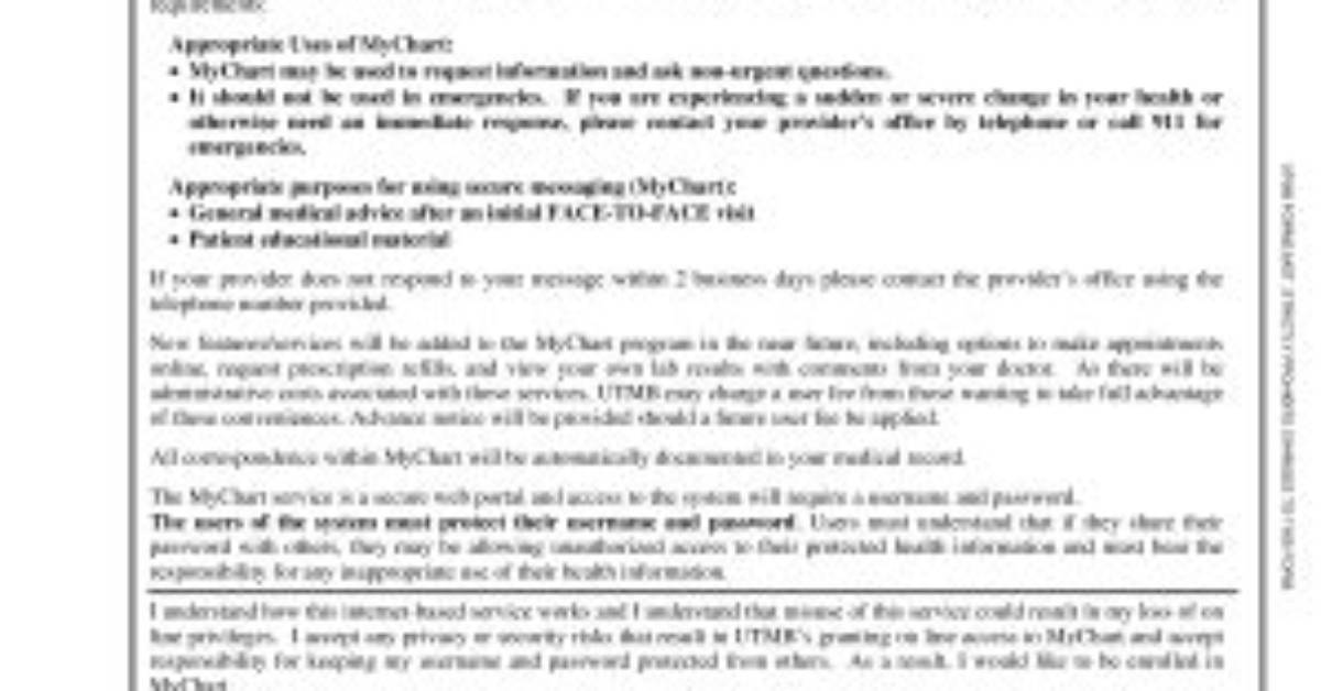 Utmb My Chart Galveston: Your Essential Guide to Patient Portal Access