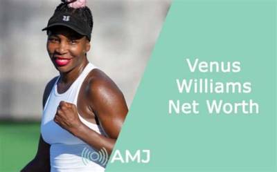 Venus Williams Net Worth: a Deep Dive into the Wealth of a Tennis Legend