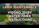 Vigoro 3015V Water Timer Instructions